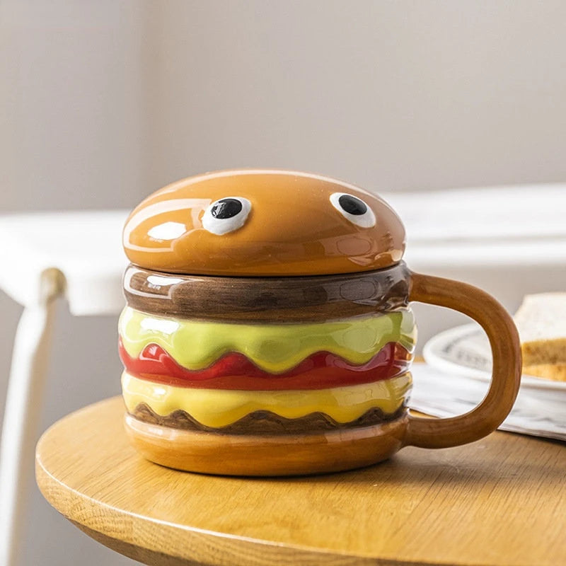 Ceramic Cute Creative Hamburger Mug